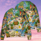 Pineapple Skull Tropical Art – Sweater - Ugly Christmas Sweater