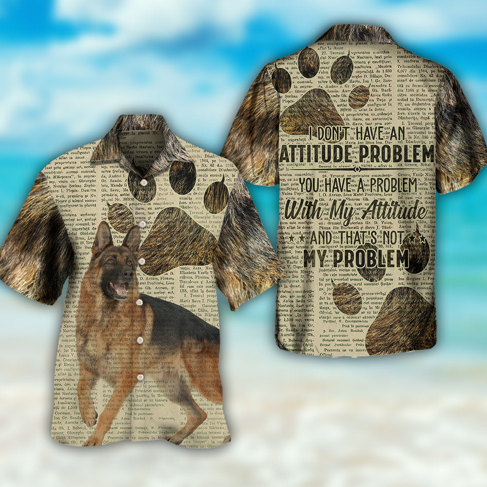 German Shepherd My Cool Dog Artistic Style - Hawaiian Shirt