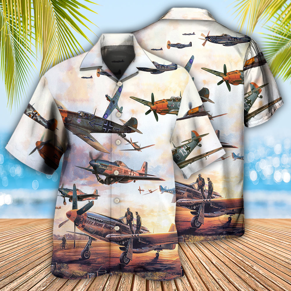 Aviation And Maritime Long Journey Tribute - Hawaiian Shirt