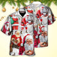 Christmas Santa Story Funny Holiday Art – Hawaiian Shirt