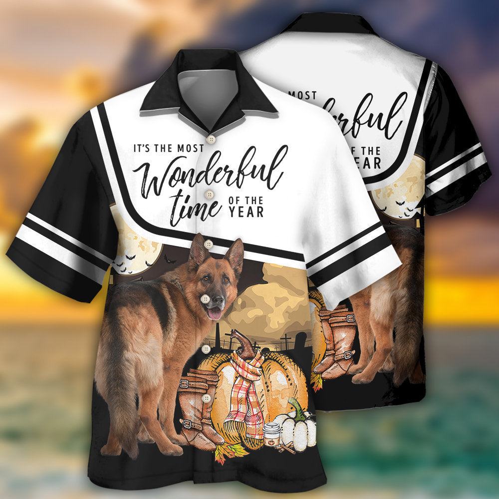 German Shepherd My Cool Dog Artistic Style - Hawaiian Shirt
