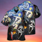 Halloween Ghost Starry Night Funny Boo Art - Hawaiian Shirt