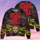 Cat Serial Killer Documentaries And Chill - Sweater - Ugly Christmas Sweaters - Owls Matrix LTD