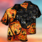 Halloween Owl With Pumpkin Spooky – Hawaiian Shirt