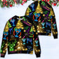 Christmas Cocktail Neon Art Style – Sweater - Ugly Christmas Sweater