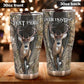 Hunting With Brown Love Deer Personalized 20 Oz Tumbler