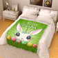 Easter Unicorn Easter Flannel Blanket For Living Room And Bedroom Styling