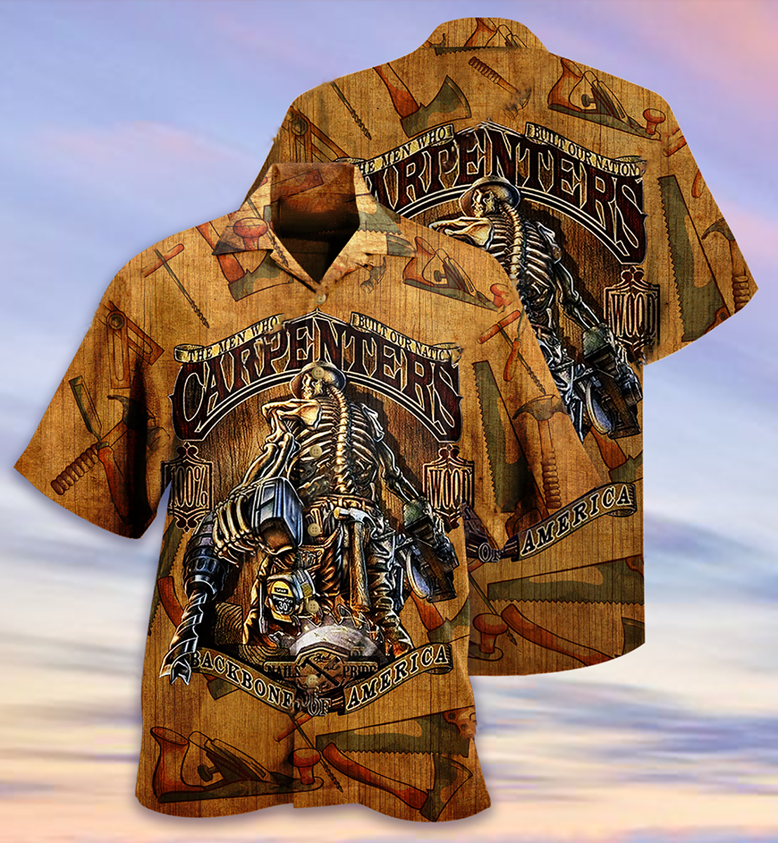 America Carpenter Vintage Love America Edition – Hawaiian Shirt