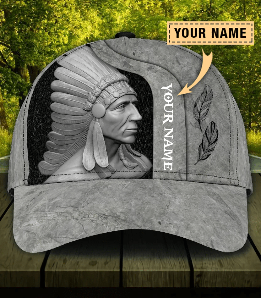 Personalized Native American Chief – Classic Cap