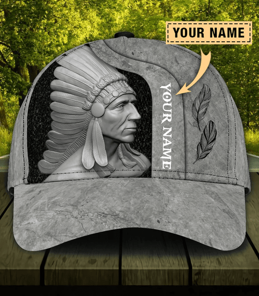 Personalized Native American Chief – Classic Cap