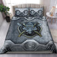 343 Firefighter Warrior Bedding Cover For Firefighter Bedroom Decor