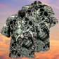 Skull Love Money Vintage Style - Hawaiian Shirt
