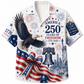 America 250th Freedom Gift Hawaiian Shirt 1776-2026