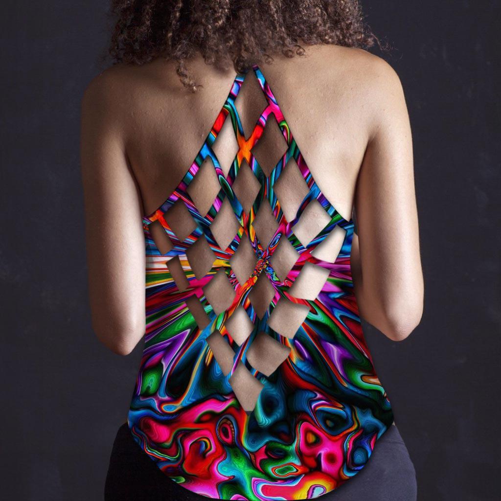 Hippie Soul Color Peaceful Limited Edition 4 – Hollow Tank Top