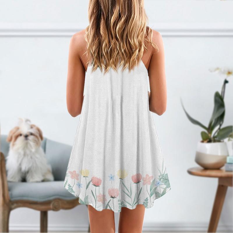 Dogs God Say You Are Faith Limited – Women's Summer Sleeveless V-Neck Camisole Dress