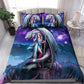 Galaxy Dragon Bedding Cover For Fantasy Bedroom Decor