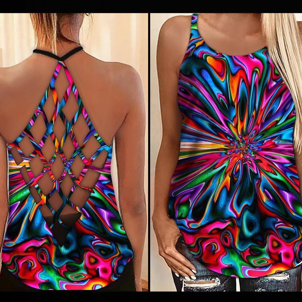 Hippie Soul Color Peaceful Limited Edition 4 – Hollow Tank Top