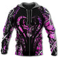 Hunting Girl Pink Camouflage Deer Style - Hoodie