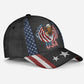 Proud USA Eagle Leather Pattern – Classic Cap