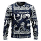 Dragon Skull Old Ship Sea Life Art – Sweater - Ugly Christmas Sweater