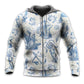 Vintage Sailboat Sea Map Art - 3D Hoodie