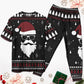 Christmas Up On The Rooftop Click Click Click Santa Claus - Pajamas Short Sleeve - Owls Matrix LTD