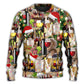 Christmas Wine Night Cozy Holiday – Sweater - Ugly Christmas Sweater