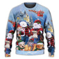 Christmas Family Snowman Love Happy Xmas – Sweater - Ugly Christmas Sweater