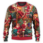 Christmas Santa Story Chilling Happy Xmas – Sweater - Ugly Christmas Sweater