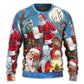 Christmas Funny Santa Elf Xmas Is Coming – Sweater - Ugly Christmas Sweater