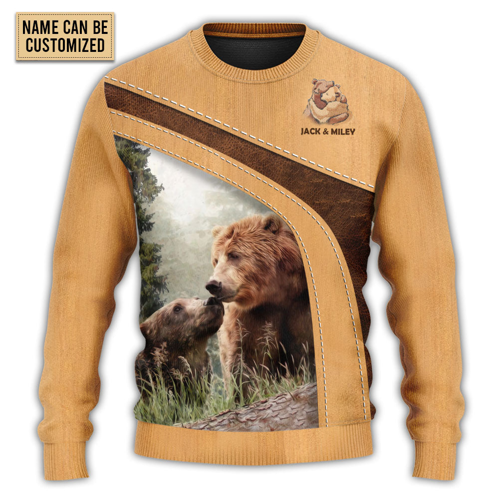 Old Bear Honey Lover Art Style – Sweater - Ugly Christmas Sweater