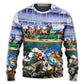 Horse Racing Lover We Love Amazing – Sweater - Ugly Christmas Sweater