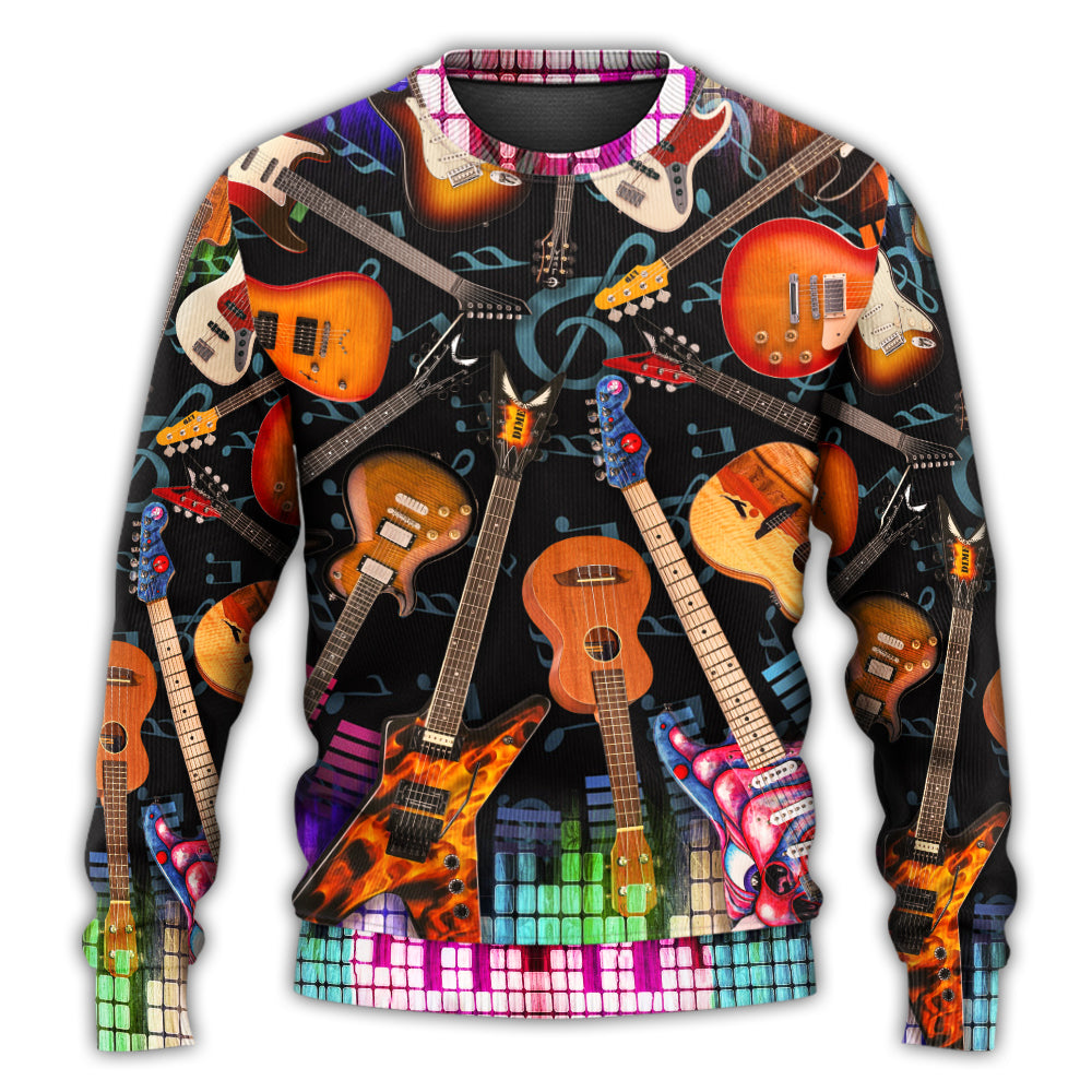 Guitar Love Music Cool Style – Sweater - Ugly Christmas Sweater