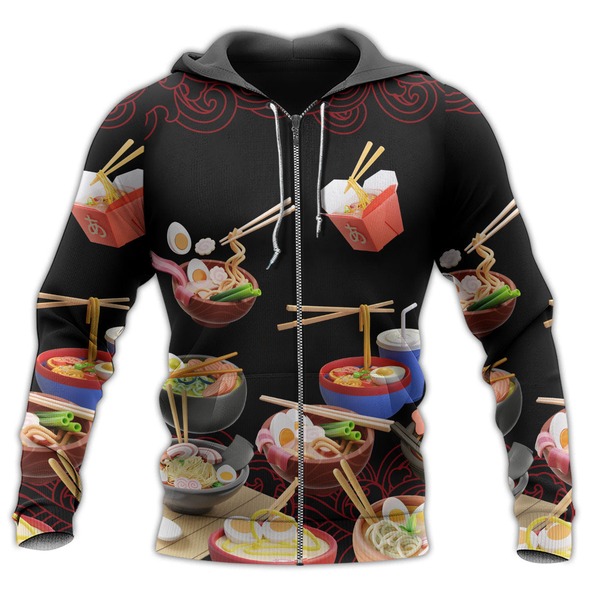 Ramen Fast Food Lover - 3D Hoodie
