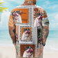 Custom Face Funny Photo Retro Tropical Palm Trees – Custom Photo Hawaiian Shirt