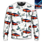 Desert Mountains Cactus Landscape Art – Sweater - Ugly Christmas Sweater