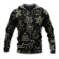 Christmas Neon Starry Night Style - Hoodie