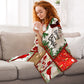 Cardinal Christmas Merry And Bright Flannel Blanket For Relaxing At Home And Travel