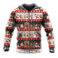 Christmas Santa And Snowman Happy Xmas - Hoodie