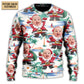 Christmas Santa Summer Beach Custom Style – Sweater - Ugly Christmas Sweater