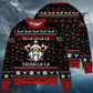 Viking Valhalla White And Red Style – Sweater - Ugly Christmas Sweater