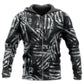 Skull Life And Mortality Quote - 3D Hoodie