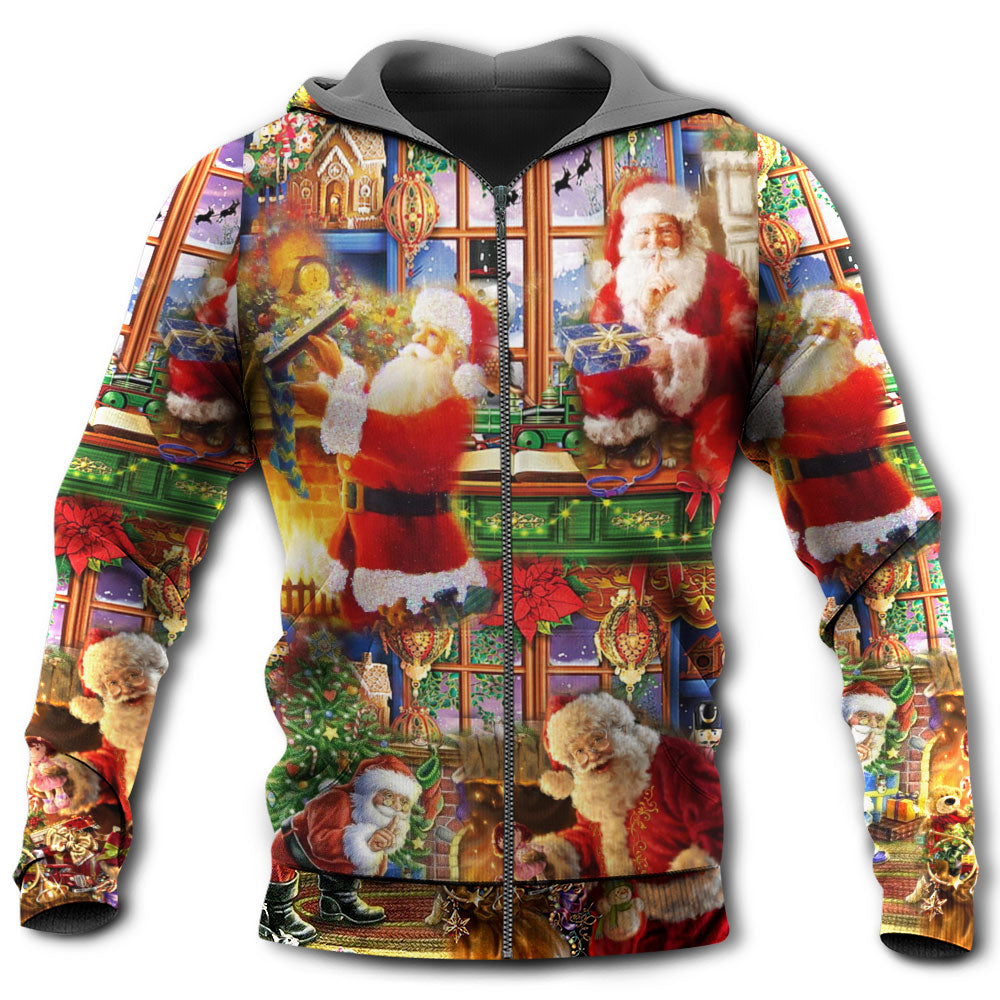 Santa Merry Christmas Classic - 3D Hoodie