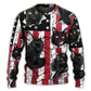 Black Cat Independence Day Style – Sweater - Ugly Christmas Sweater