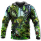 Green Dragon Skull Fantasy - 3D Hoodie