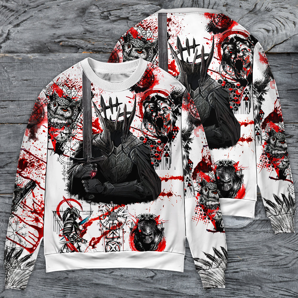 Viking Dare To Fight Knight Style – Sweater - Ugly Christmas Sweater