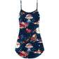Christmas Astronaut Santa Theme – Women's Summer Sleeveless V-Neck Camisole Dress