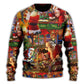 Santa Claus Christmas Merry Xmas Style – Sweater - Ugly Christmas Sweater