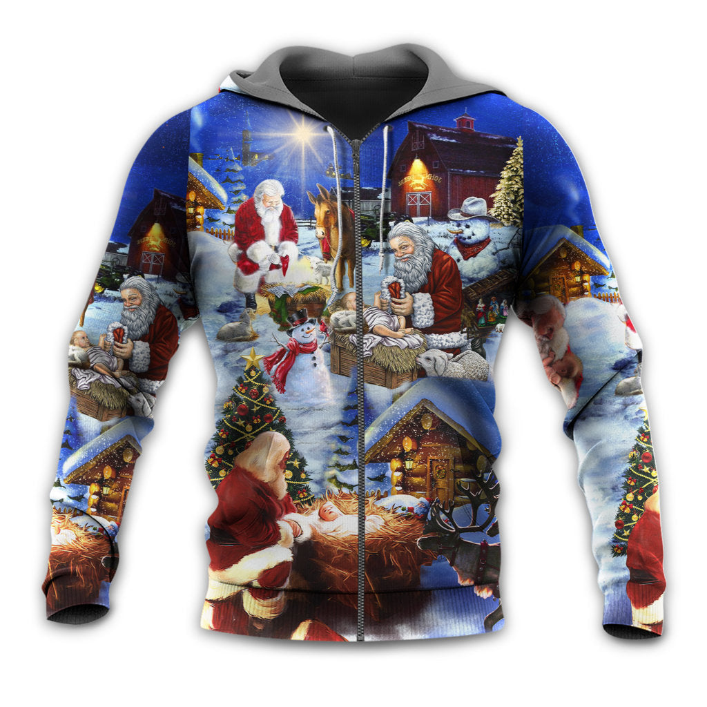 Christmas Faith Inspired Gift Message - Hoodie