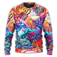 Colorful Octopus Lover Art Style – Sweater - Ugly Christmas Sweater